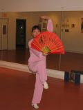 I am doing TaiJi with fan